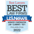 Pennsylvania workers' compensation lawyer Shawn M. Dethlefsen Harak was awarded the 2022 U.S. News Best Law Firms Badge.